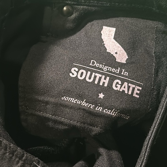 AG The Isabella Black High-Rise Straight Studded Jeans size 26 NEW - Picture 12 of 16